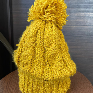 ⑦黄色のニット帽　※予約中