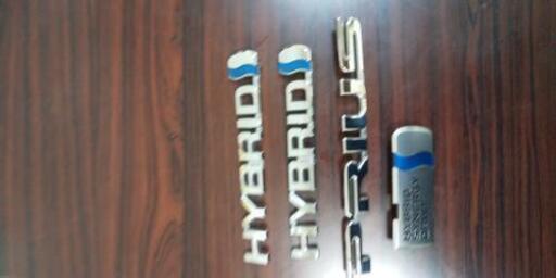 値下】車 プリウス30 後期 純正エンブレム6点セット - その他 