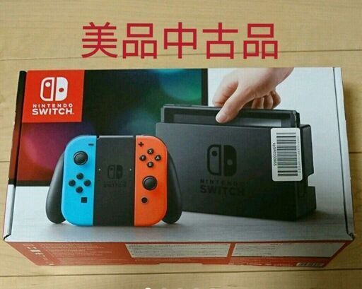 Nintendo switch ネオンレッド(R)/ネオンブルー(L)