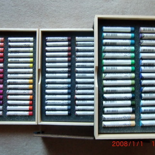 ソフトパステル90色セット2個180色