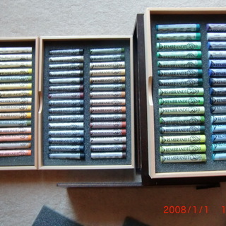 ソフトパステル90色セット2個180色