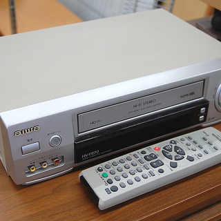 AIWA アイワ VHS ビデオデッキ HV-FR70 テープ再...