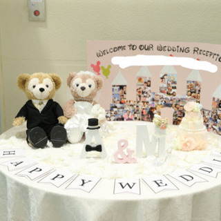 ウェルカムドール衣装ウェディングドレスタキシードウェルカムスペースダッフィー シェリーメイ ディズニー結婚式 はらぺこあおむし 五反野のドレスの中古 古着あげます 譲ります ジモティーで不用品の処分