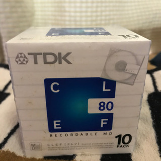 TDK  mini disk  ミニディスク　　未使用品