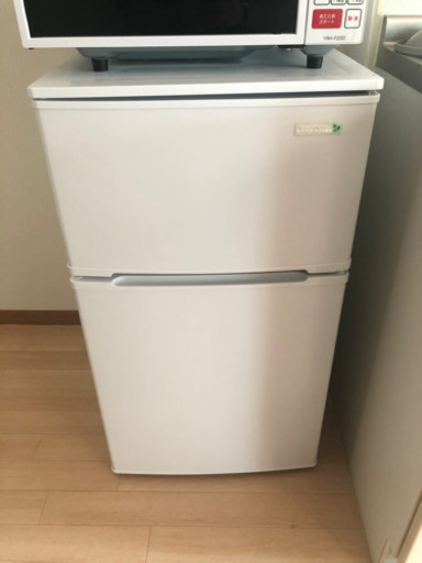 値下げしました！2018年式　冷蔵庫　90ℓ