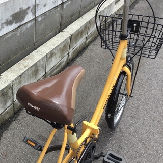 動作・美品＞RENAULT(ルノー)・20インチ・折り畳み自転車