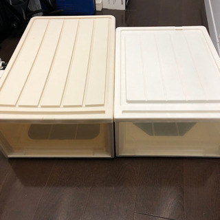 収納ボックス2種類