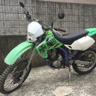 カワサキ☆KLX250☆エンジン実働！