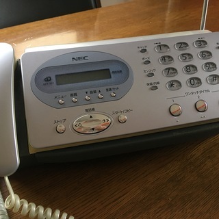 NEC製FAX電話（NEC SPEAX SPX-S21）