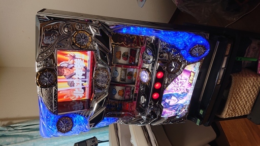 中古パチスロ実機　～サミー/A-SLOT【北斗の拳　将】メダル不要機付～
