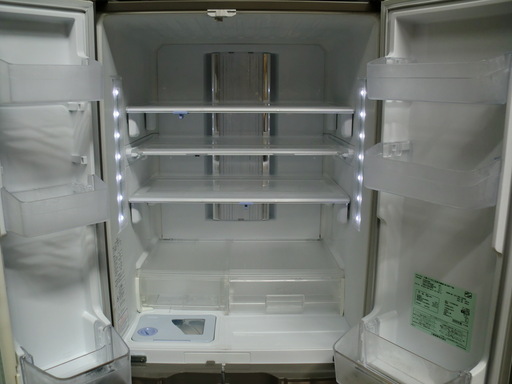 三菱　６ドア冷蔵庫　ＭＲ－Ｅ45Ｐ－Ｔ1　445リットル   2009年　動作保証1週間付き　引き取り歓迎