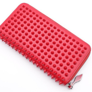 Christian Louboutin/スパイクスタッズ長財布》ABランク 美品