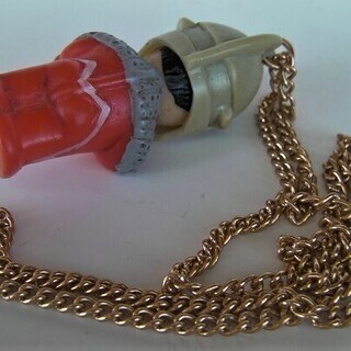 1960年代当時物「マルサン　ウルトラセブン　ペンダント」マニア垂涎のお宝☆ソフビ手塗り・ブルマァク・マーミット・ベアモデル・M1号 1960年代当時物「マルサン ウルトラセブン ペンダント」マニア垂涎の