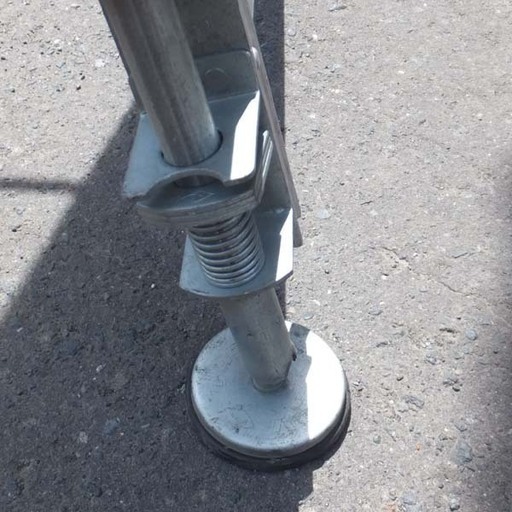 脚立 伸縮式はしご兼用脚立 ラビット アルミ合金製 RK-180 1726