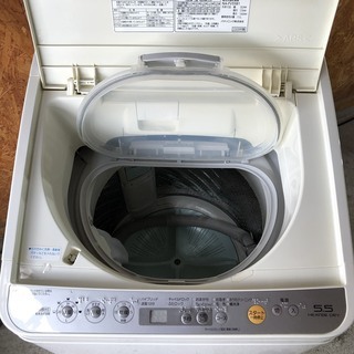 A0313 パナソニック5.5kg 洗濯機 乾燥機付き M