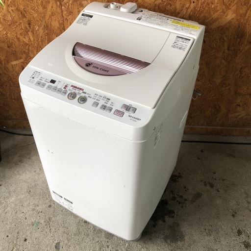 A0312　シャープ　洗濯乾燥機　６kg洗濯機