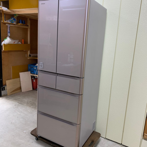 美品‼️ 日立 430L 6ドア 真空チルド フレンチドア  冷凍冷蔵庫