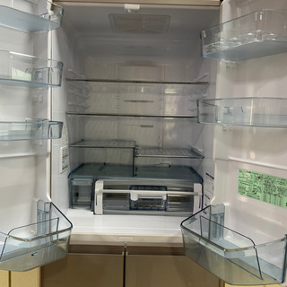 美品‼️ 日立 430L 6ドア 真空チルド フレンチドア  冷凍冷蔵庫