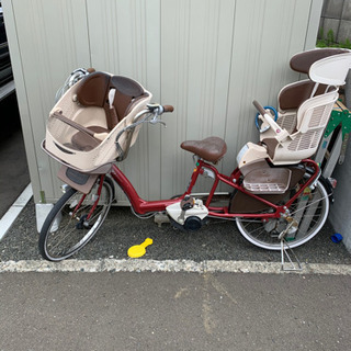 子供乗せ二人付電動自転車