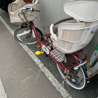 子供乗せ二人付電動自転車