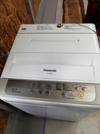 洗濯機 パナソニック 16年製 6キロ