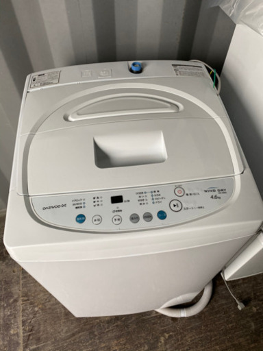 No.242 DAEWOO 4.6kg洗濯機　2014年製　近隣無料配送
