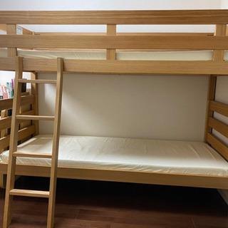 無印用品2段ベット☆ほぼ未使用☆定価の半額☆