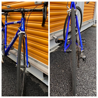 Triaceロードバイク アルミフレーム 要整備 直さないと乗れません