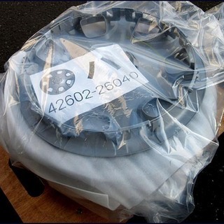 トヨタハイエース純正ホイール ブリヂストン エコピア RD-613 STEEL 195/80R15 107/105L 2020年製 新品キャップ付き