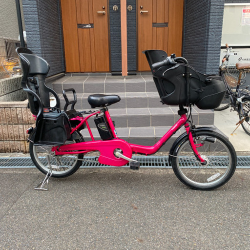 完成その2❣️新車みたい？子供乗せ自転車