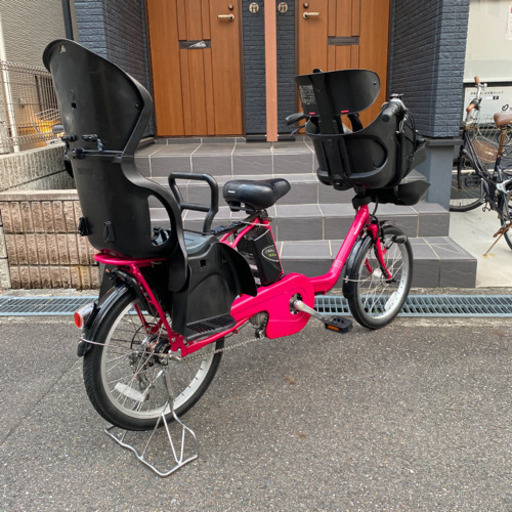 ピッカピカ❣️新車みたいな子供乗せ自転車