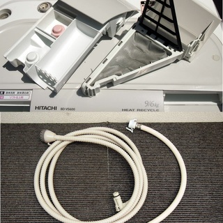 【21】  日立 9kg/6kg ドラム式洗濯乾燥機 BD-V5600L 風アイロン 