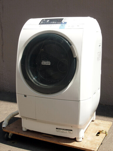 【21】  日立 9kg/6kg ドラム式洗濯乾燥機 BD-V5600L 風アイロン