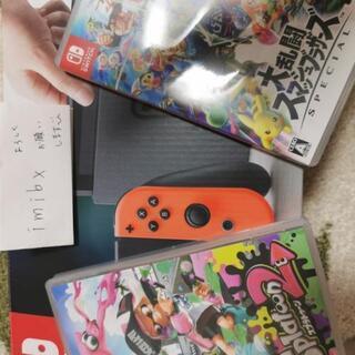 Switch本体とスプラ