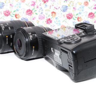 ★全国発送対応★交渉可★スマホ転送★Canon kiss X★ダブルレンズ★