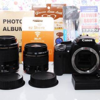 ★全国発送対応★交渉可★スマホ転送★Canon kiss X★ダブルレンズ★