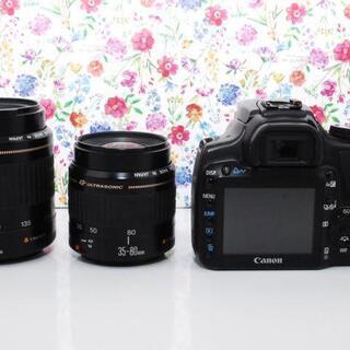 ★全国発送対応★交渉可★スマホ転送★Canon kiss X★ダブルレンズ★