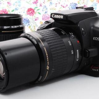 ★全国発送対応★交渉可★スマホ転送★Canon kiss X★ダブルレンズ★