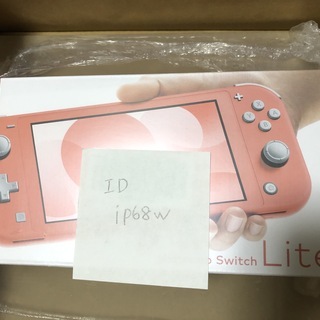 新品 任天堂 switch lite スイッチ ライト コーラル - テレビゲーム