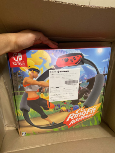 任天堂スイッチ　リングフィットネスアドベンチャー