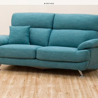 更にお値下げ★ニトリ★布張りソファNポケット定価税込6万円現行モデル★超美品