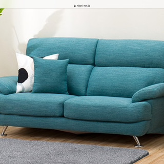 更にお値下げ★ニトリ★布張りソファNポケット定価税込6万円現行モデル★超美品