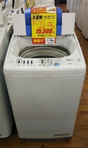 J065★6ヶ月保証★7.0K洗濯機★HITACHI NW-R701 2011年製★良品