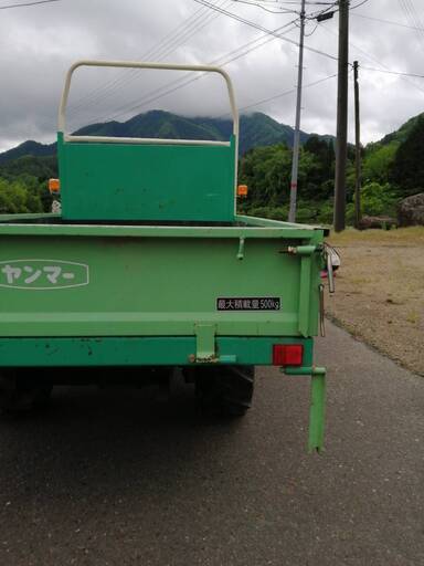 乗用運搬機 ヤンマー YANMAR 運搬車 乗用型 VP8 最大積載量 500kg 乗用運搬機 ヤンマー YANMAR 運搬車 乗用型 VP8 最大積載量 500kg