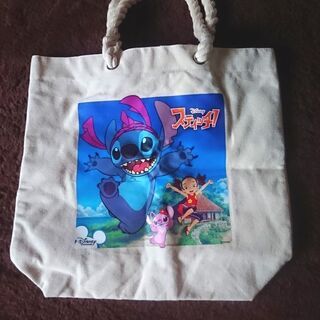 【トートバッグ新品】Disney スティッチ