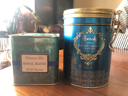 イギリス紅茶缶 Jo 石川台の生活雑貨の中古あげます 譲ります ジモティーで不用品の処分
