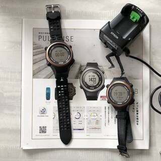骨董　三点 ☆エプソンの脈拍計・心拍計☆PULSENSE☆PS-600（2台）☆