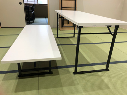 美品0円 会議用テーブル 座卓兼用 4台 Y 伊丹のテーブルの中古あげます 譲ります ジモティーで不用品の処分