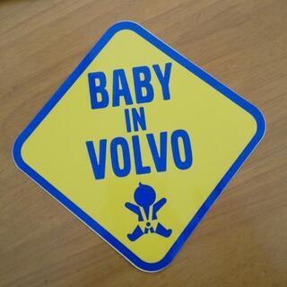 BABY　in VOLVO　ステッカー
