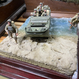 1/35 ジオラマ完成品 「NORMANDY 1944」ノルマン...